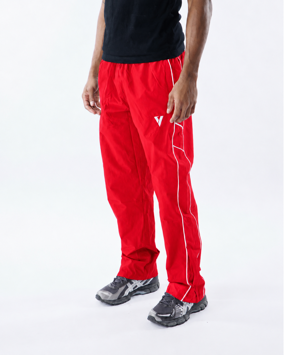 Red Vintage Track Pants