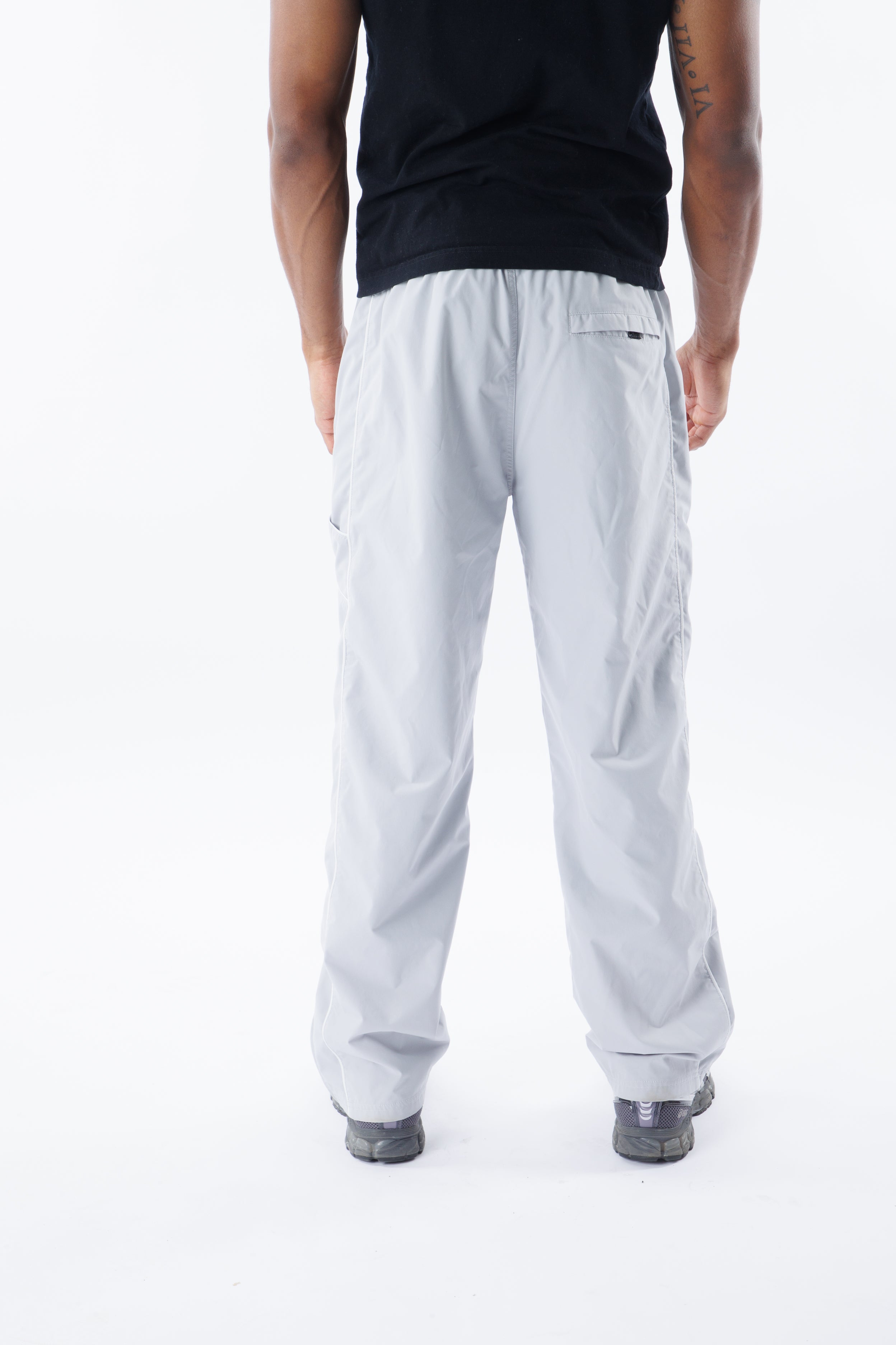 Gray Vintage Track Pants