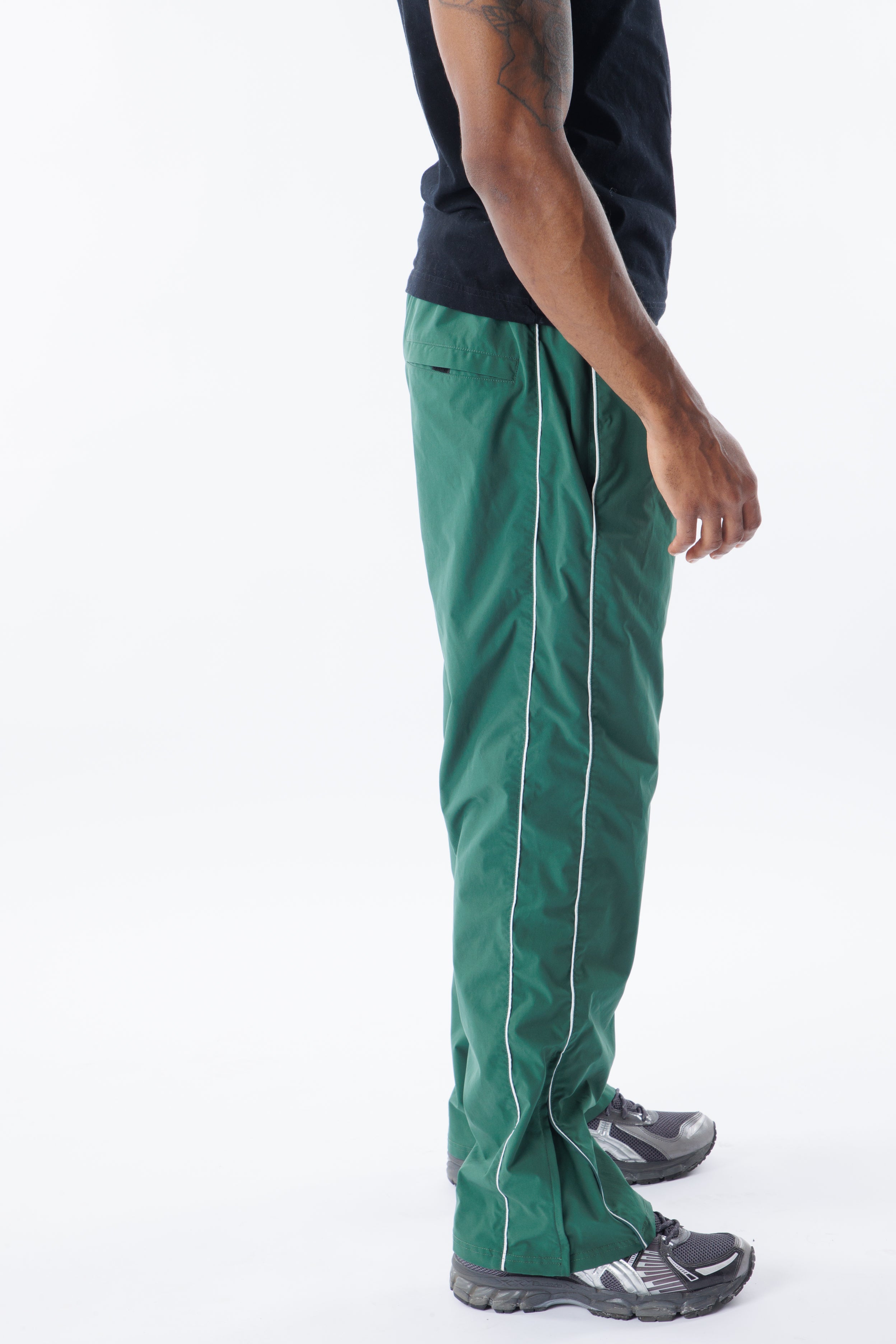 Green Vintage Track Pants